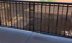 Brown High-Density Sun shade Net 85% Schatten rate Datenschutz Typ. Speziell für Innenhof-/Balkon blöcke 90% Sicht linie