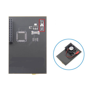 3.5 pollici Touch Screen per Raspberry Pi 4B 3B + 3B 125MHz Display LCD SPI per Raspbian Ubuntu Kali retrope Optional Case Fan - Product Image 2