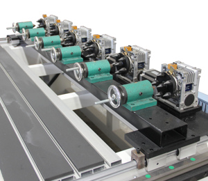 Máquina enrutadora cnc 3d de 4 ejes, 6 cabezales, multihusillos, con eje rotativo