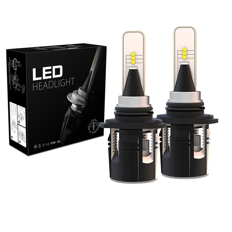 Mejor PRECIO DE B6S 9005 HB3 bombillas de faros LED 30W 4200lm CSP chip 9005 9006 lista de precios de luz LED de alta potencia para coches