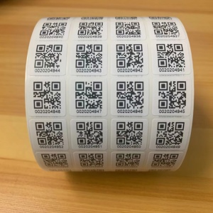 Adesivi con codice QR Scannable unici facili da usare etichette intelligenti etichette QR Code etichette per l'archiviazione e l'organizzazione