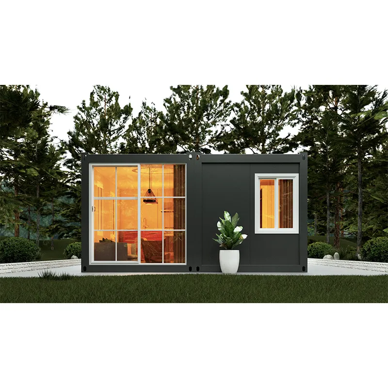 Prefab Flat Pack Container Casas Casa Pré-fabricada para Venda Casa Móvel Estrutura De Aço Sob Encomenda