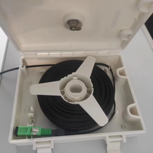 Hidden Fiber Optic Terminal Box - Invisible Wall-Mounted Storage Enclosure for FTTH/CATV <strong>Networks</strong>
