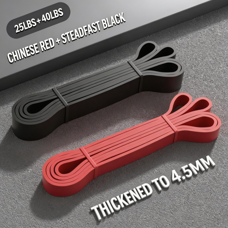 Upgraded Combo (1.3cm Red + 2.1cm Black)