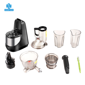Fabrika toptan 240W taşınabilir paslanmaz çelik meyve sıkacağı ekstraktör makinesi soğuk basın elektrik güç kaynağı ile yavaş Jus - Product Image 6