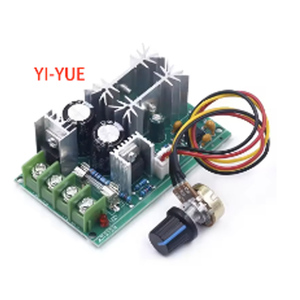 Regolatore di flusso regolatore di velocità del motore DC 12 v24v36v48v modulo Driver ad alta potenza Pwm Controller 20A - Product Image 3