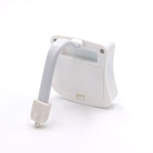 Luce per WC con sensore di rilevamento del movimento-16 colori LED luce per water da bagno (bianco)