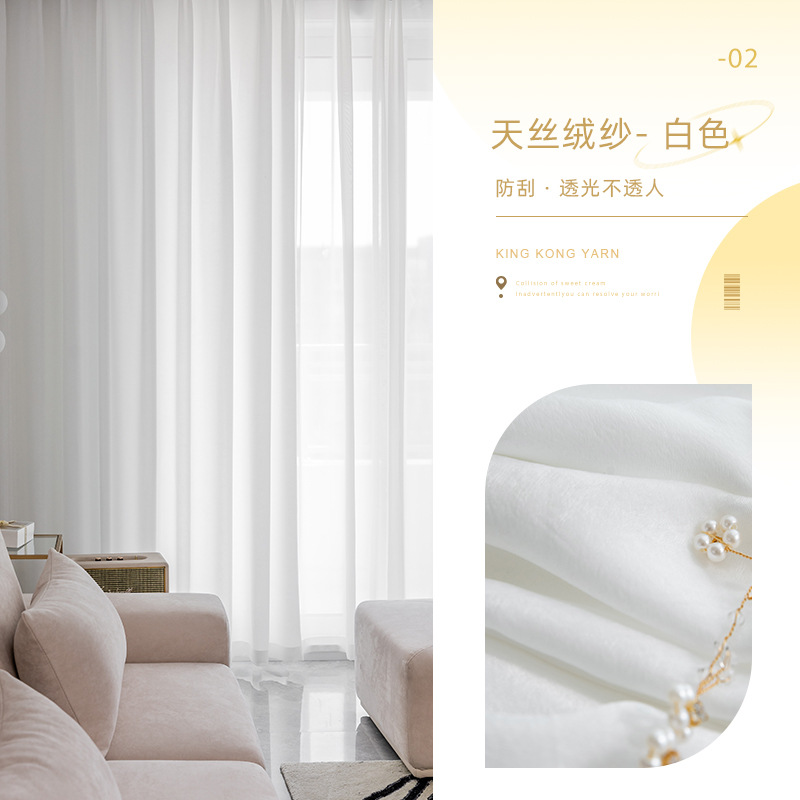 Velvet - white
