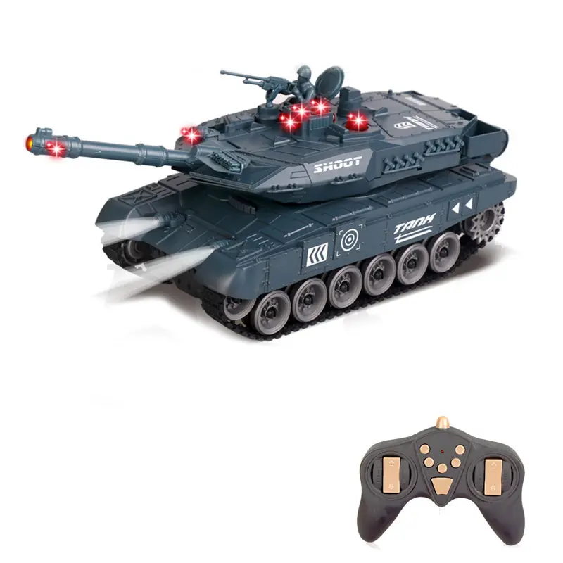 Hot Sale RC Car 2.4G Radio Control Fighting Tank German Model With Light And Sound RC Tank Toys