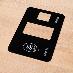 Prezzo di fabbrica Smart elettrico luce nera attraverso interruttore IC Card QR codice pannello di vetro elettronico temperato per Bus pubblico validatore - Product Image 4