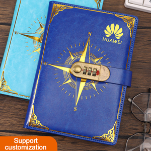A5 Secure Lock Diary, Thickened Paper <strong>Notebook</strong> for Office &amp; Creative Use, Durable Password Protected Design - Product Image 4