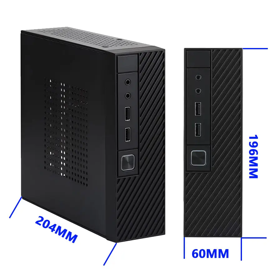 Domify I01 Nhà Máy Trực Tiếp Giá Rẻ Máy Tính Nhỏ Intel Core I3 I5 I7 Nguyên Tử Gen3-Gen13 Ubuntu Linux Windows Mini PC Cho Nhà Văn Phòng