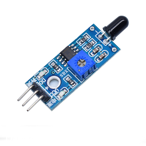 LM393 3-poliges IR-Flammen erkennungs sensor modul Brandmelder-Infrarot-Empfänger modul - Product Image 3