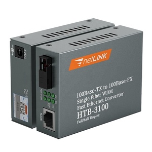 Orijinal Netlink HTB-3100AB Fiber optik medya dönüştürücü 100M tek modlu simpleks fiber - Product Image 1