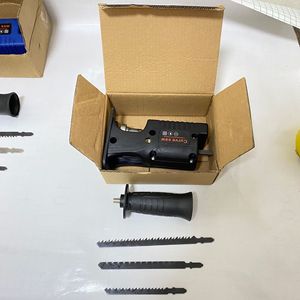 Portable Electric <strong>Drill</strong> to Electric <strong>Curved</strong> Saw Reciprocating Jig Saw Metal File Attachment/Reciprocating Saw Attachment Changes