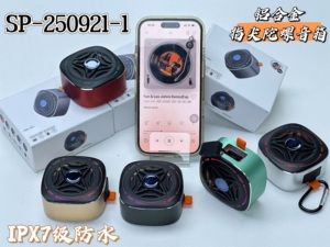 New RGB Hợp Kim Nhôm <span class=keywords><strong>Fidget</strong></span> <span class=keywords><strong>Spinner</strong></span> <span class=keywords><strong>Bluetooth</strong></span> Loa Mini Xách Tay Loa Không Dây Với TWS, Đèn <span class=keywords><strong>LED</strong></span>, Ipx7, Carabiner - Product Image 6