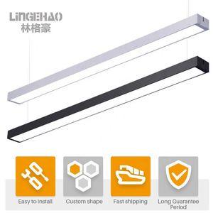 Çerçevesiz gömme led doğrusal ışık nötr beyaz 4000K 5000K led doğrusal ışık ETL skyline lineer ışık - Product Image 2