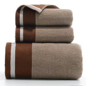 3-Piece banyo havluları takım, banyo için % 100% pamuk Premium kalite havlu, hızlı kuru yumuşak ve emici havlu - Product Image 2