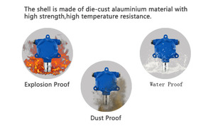 Explosion Proof Natural Gas Methane <strong>Detector</strong> lpg Gas Leak <strong>Detector</strong> Factory Price - Product Image 2
