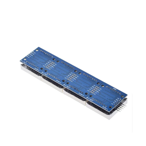 MAX7219 modulo a matrice di punti 4 modulo di visualizzazione unità modulo MCU modulo Driver di controllo a matrice di punti - Product Image 1