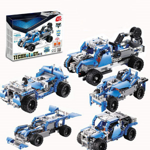 APP Control Remote Controlled Blocks STEM Educational <strong>Programming</strong> RC Trucks DIY <strong>Assembly</strong> RC Building Blocks Racing Car Toy - Product Image 1