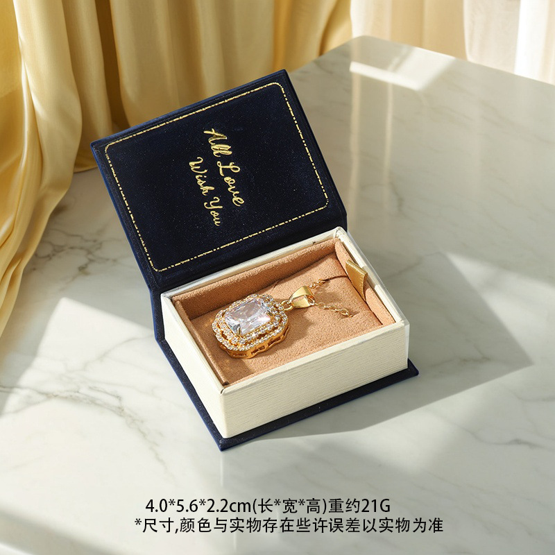Palace blue mini pendant box