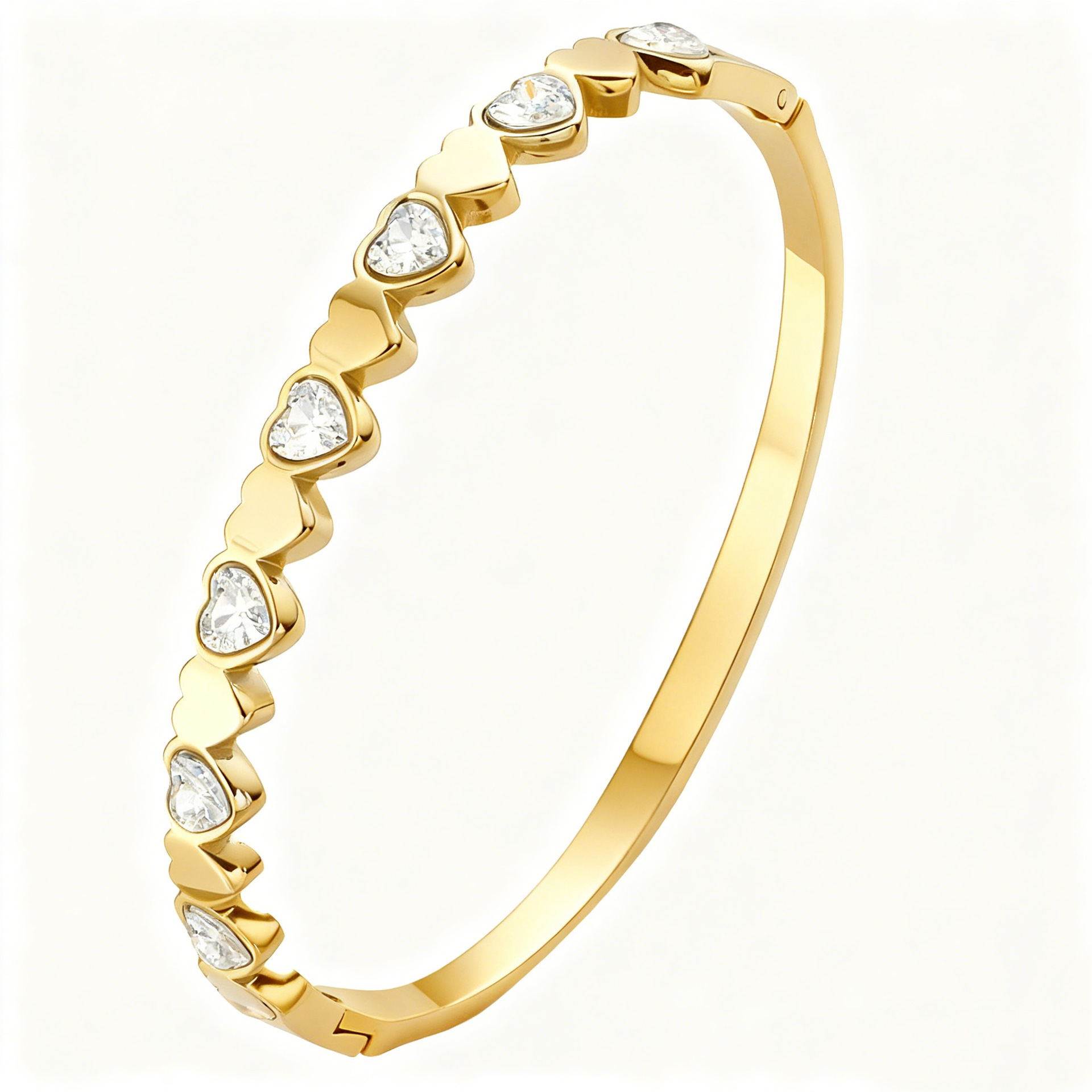 Hmsz154-bracciale in oro con diamanti love-760mm
