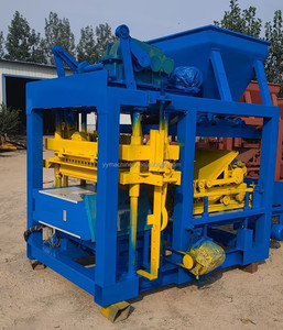 4-25 Concreto oco sólido de pavimentação elétrica totalmente automático 5 em um bloco de cimento que faz a máquina <span class=keywords><strong>Block</strong></span> <span class=keywords><strong>Making</strong></span> Machinery