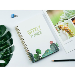 Holesale/ustomized Weekly chedugenda ngnglish alalendar 5 Nepad otaily aily Lanner pirpiral ototebook - Product Image 2