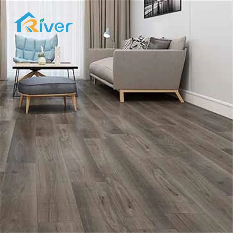 6.0mm coconut timber flooring Stone Plastic Core Waterproof Click Wood Texture Vinyl Plank SPC Flooring