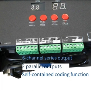 LED-Vollfarb-Lampen-Dekorations-Controller LI-D8F Serie Programmier bare Linie Lichtquelle Modul Handbuch Schalter PWM 220V Belichtung - Product Image 4