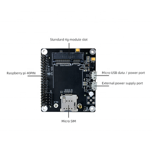 Quectel EC25 LASCIARE Modulo Con Raspberry Pi 40PIN GPIO design Extra Interfaccia USB per Alimentazione