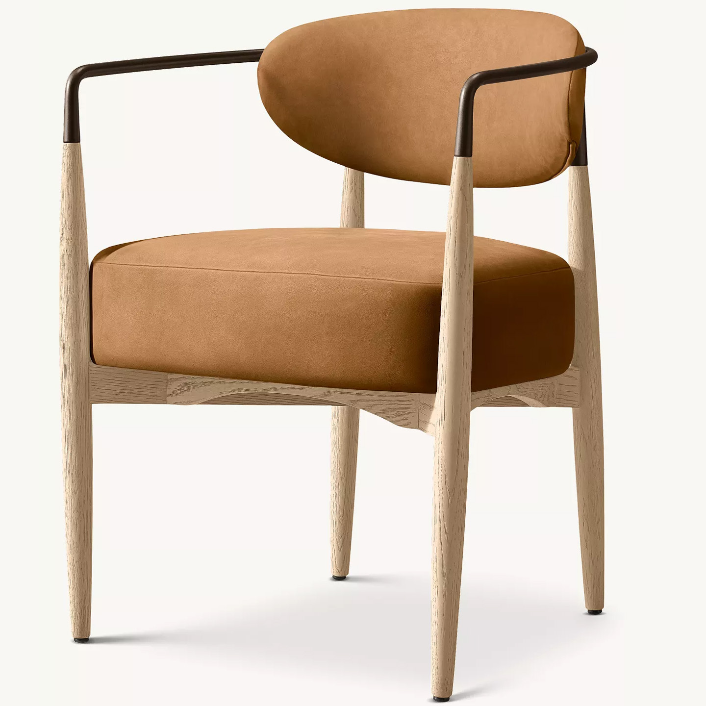 White oak with Genuine Leather