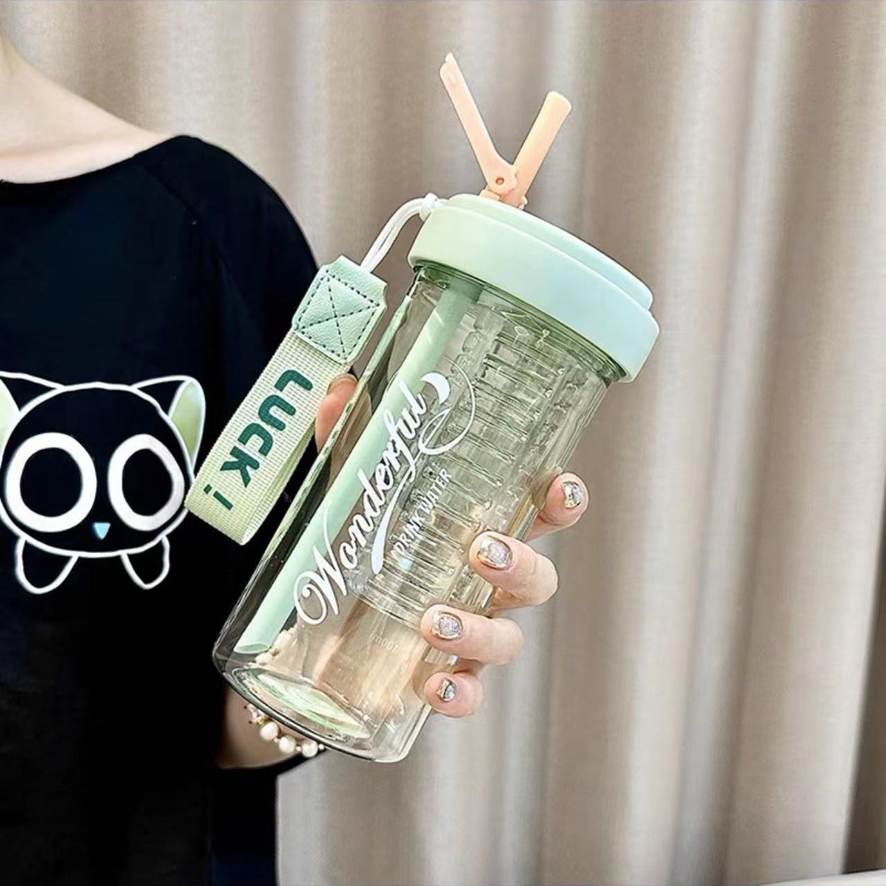 Green - 550ml (with carrying strap)