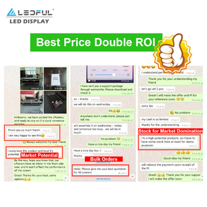 <strong>Ph10</strong> Outdoor Adverting Wall <strong>LED</strong> <strong>Display</strong> P6.6 P8 P10 Running Message Text <strong>LED</strong> Board Advertising <strong>Display</strong> Screen - Product Image 6