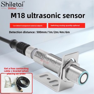 SR18-D100 Ultrasonic Distance <strong>Sensor</strong> 100-1000mm Detection Distance NPN PNP <strong>Analog</strong> RS-485 <strong>Output</strong> Can Detect Transparent Objects - Product Image 4