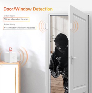<strong>Wireless</strong> WiFi Home Security System with Self Defense Alarm 433MHz Motion <strong>Sensor</strong> Door <strong>Sensor</strong> Battery Power for Outdoor Home Use - Product Image 4