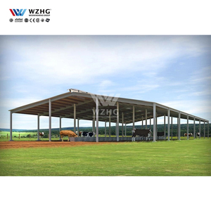 Thép lớn gia súc trang trại prefab bò đổ dự án từ Trung Quốc nhà sản xuất - Product Image 2