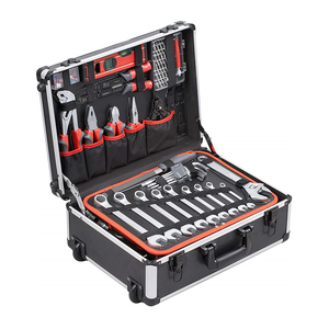 156PCS Socket Set Trolley <strong>Box</strong> Repair <strong>Tools</strong> Hand <strong>Tool</strong> Set 1/4&quot; 3/8&quot; Cajas De Herramientas Outils Working <strong>Tools</strong> Set <strong>Box</strong> - Product Image 1