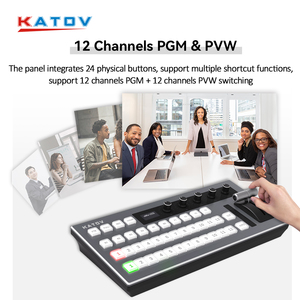 KATO VISION KT-KD50V canlı akış mikser switcher vmix video değiştirici yayın vMix yazılımı santral kontrol paneli - Product Image 4