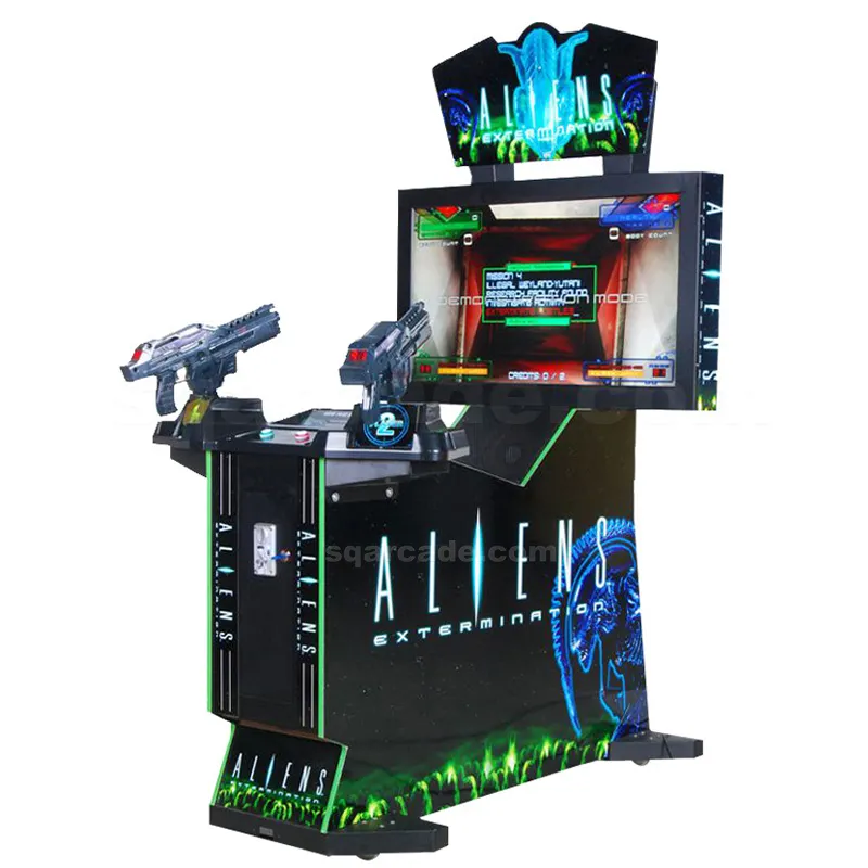 Münz betriebenes neues Modell 42 Zoll Aliens Shooting Game Shooting Arcade-Spiel automat für Erwachsene Videospiel