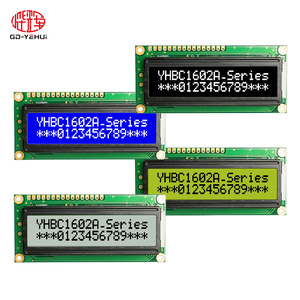 16*2 Monochromes alpha numerisches STN-Zeichen-LCD-Bildschirm modul mit LED-Hintergrund beleuchtung COB-Typ