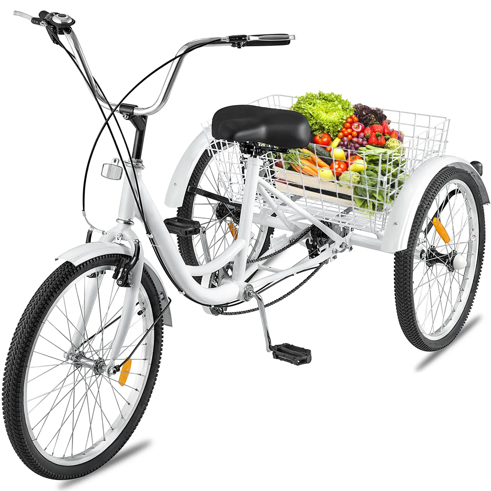 3 عجلات دراجة ثلاثية العجلات العربة Becak Cyclo إطار من سبيكة الألمنيوم دراجة ثلاثية العجلات مصنع 20 ''24'' 26 ''دراجة ثلاثية العجلات