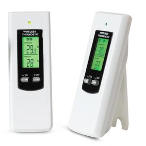 Automático termostato inalámbrica RF US/EU/enchufe de Reino Unido controlador de temperatura hembra pantalla LCD con luz de fondo verde Thermoregulator - Product Image 3
