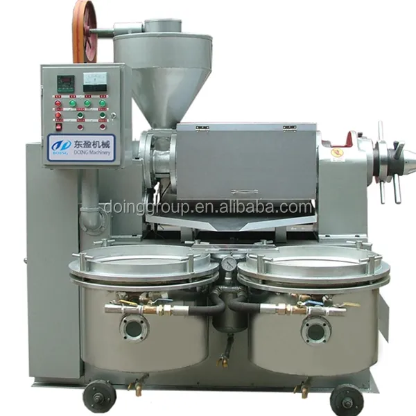 Verkauf von Altöl-Kalt press maschinen Automatische Temperatur regelung Vakuum filtration Integrierte Ölpresse