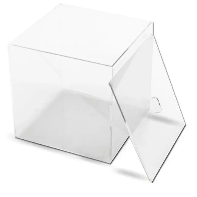 Custom Acrylic Display Case Transparent Plexiglass Box With Sliding Lid