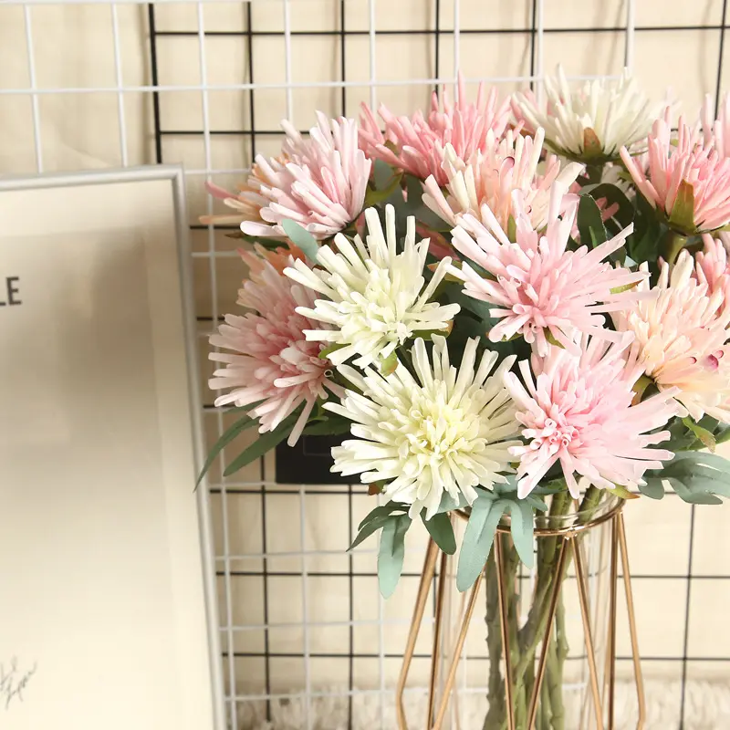 47.5cm nóng bán Trung Quốc nhân tạo làm cua Claw hoa cúc trang trí hoa cho trang trí nội thất