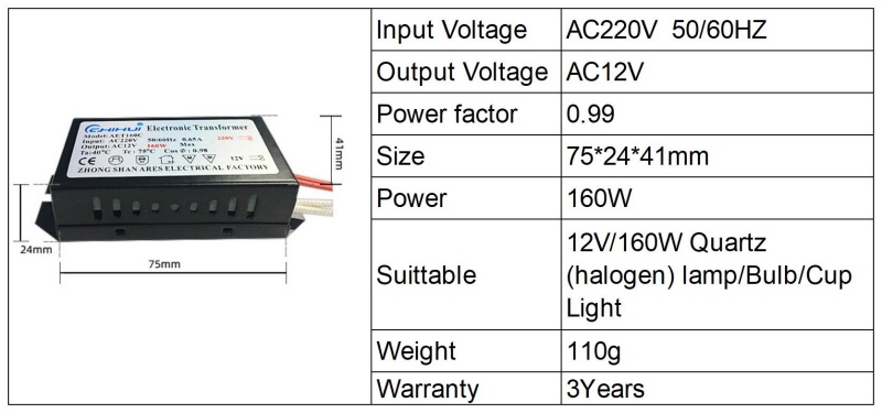 160W