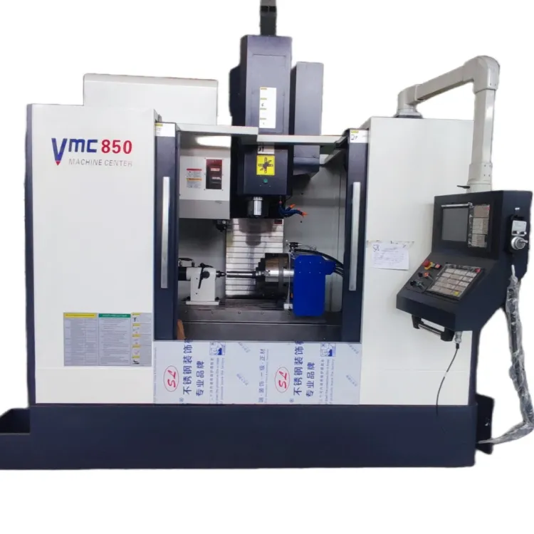 3 CNC eksenli freze makinesi üretici VMC850 dikey işleme merkezi