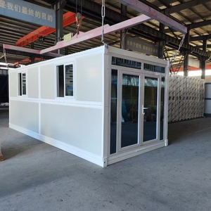 豪华易安装加长可折叠房屋折叠预制预制集装箱房屋用于宿舍岗亭 - Product Image 2